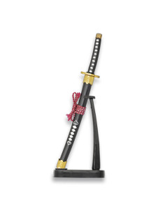 Miniature 1 katana décoratif avec support vertical