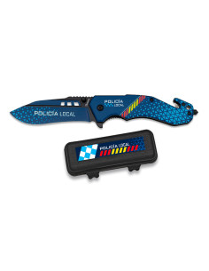 Couteau tactique de sauvetage POLICE LOCALE