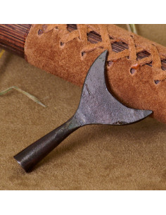 Coupe-corde forgé à la main en pointe de flèche historique