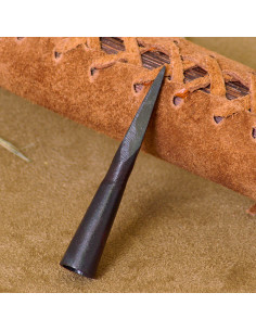 Pointe de flèche historique carrée forgée à la main