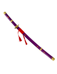 Katana déco lilas Enma de One Piece, saya bois et simili... 2