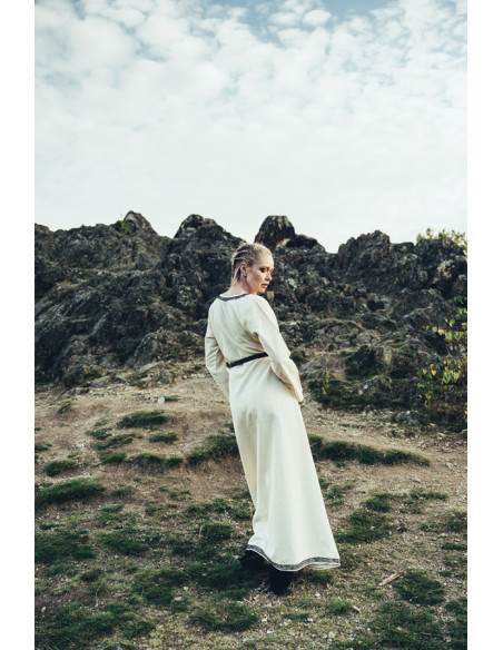 Robe longue viking modèle Brigida,...