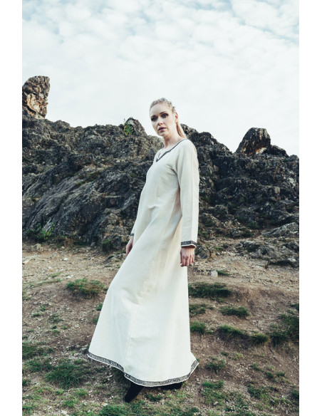 Robe longue viking modèle Brigida,...