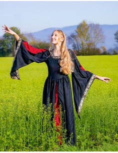 Robe de noblesse, rouge-noir 2