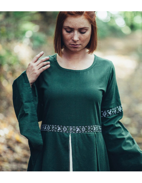 Robe médiévale d'automne Ava