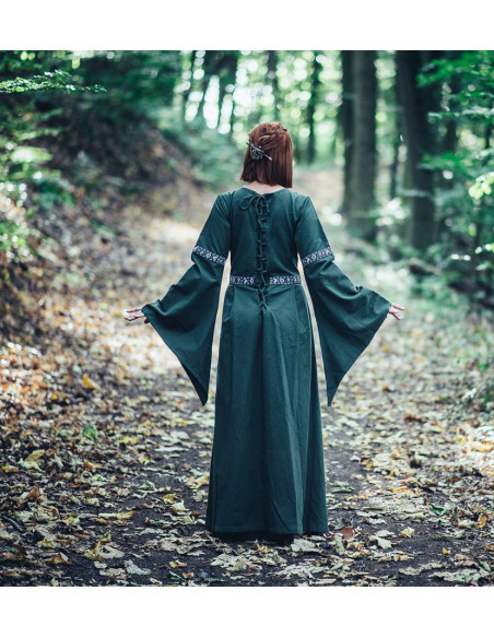 Robe médiévale d'automne Ava