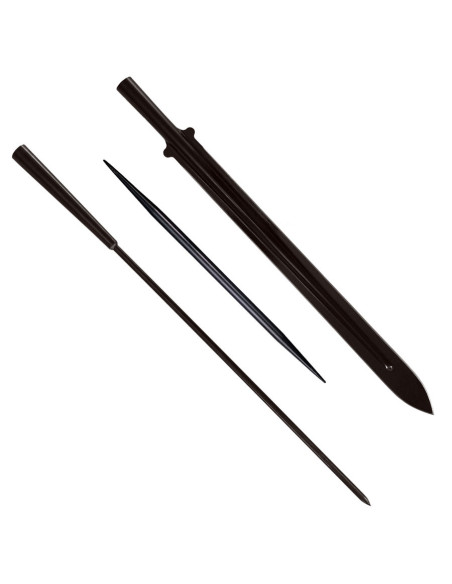 Lance Masai fonctionnelle avec fourreau