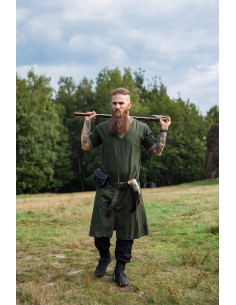 Tunique viking manche courte Richard, vert 2