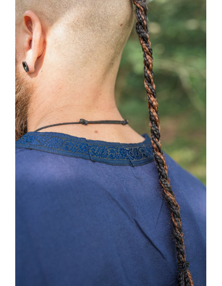 Tunique médiévale Halvor, bleu