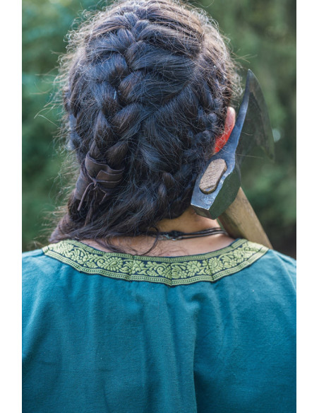 Tunique médiévale Halvor, couleur verte