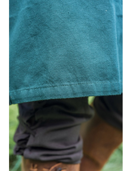 Tunique médiévale Halvor, couleur verte