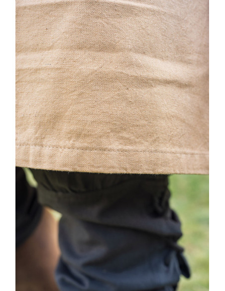 Tunique médiévale Halvor, marron miel