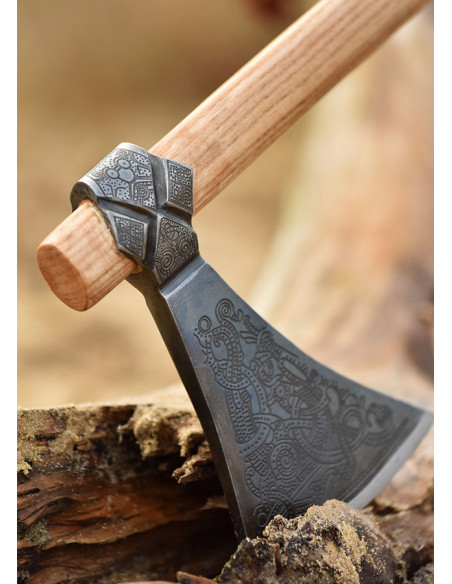 Hache viking type Mammen, émoussée