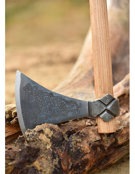 Hache viking type Mammen, émoussée