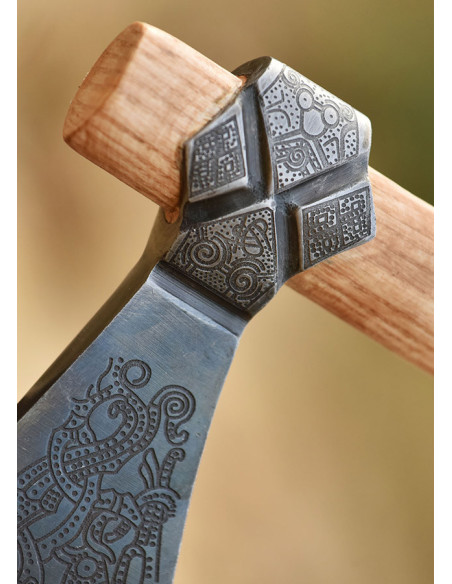 Hache viking type Mammen, émoussée