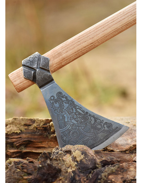 Hache viking type Mammen, émoussée