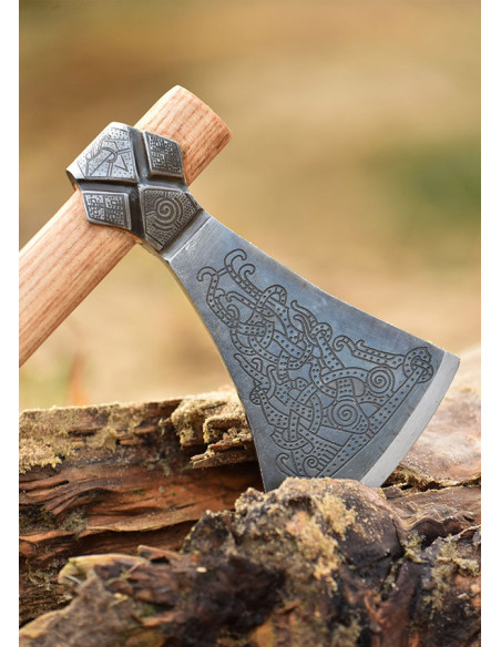 Hache viking type Mammen, émoussée