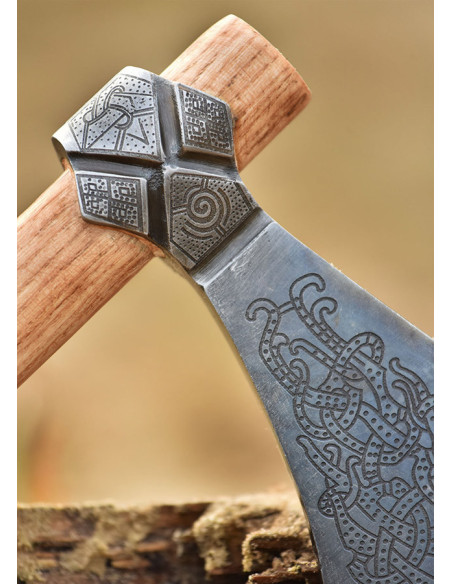 Hache viking type Mammen, émoussée