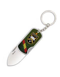 Canif-porte-clés espagnol Bripac 3D avec clip, lame 4 cm
