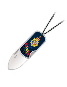 Couteau de la police nationale espagnole 3D avec...