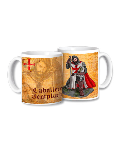Mug en céramique Chevalier Templier...