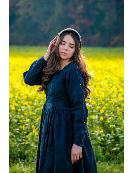 Noble Velvet Capuche Elaine, Noir