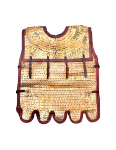 Roman Lorica Squamata avec écailles en laiton 2