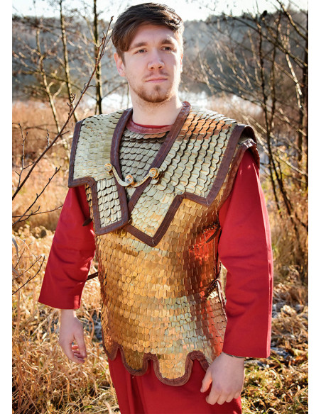 Roman Lorica Squamata avec écailles...