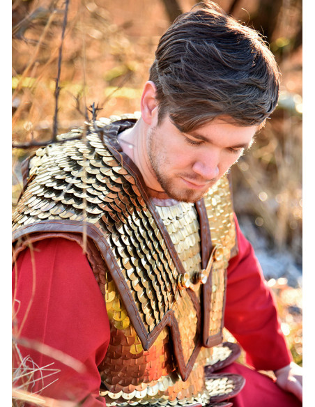 Roman Lorica Squamata avec écailles...