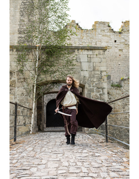 Cape médiévale en laine modèle Tjark,...