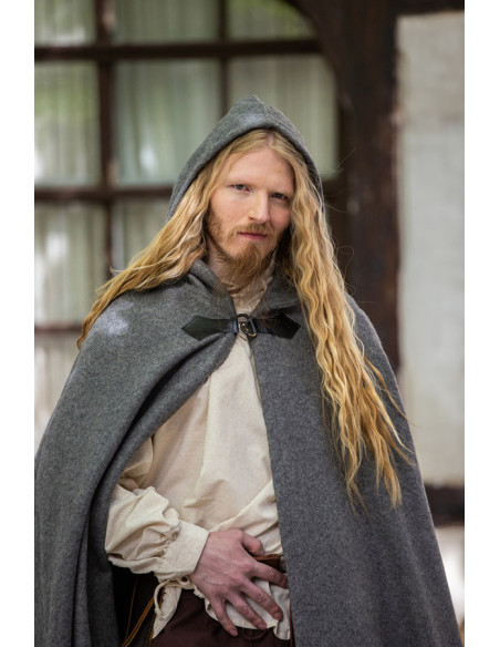Cape médiévale en laine modèle Tjark,...