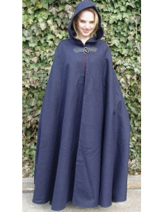 Longue cape médiévale avec fermeture à boucle, modèle... 2
