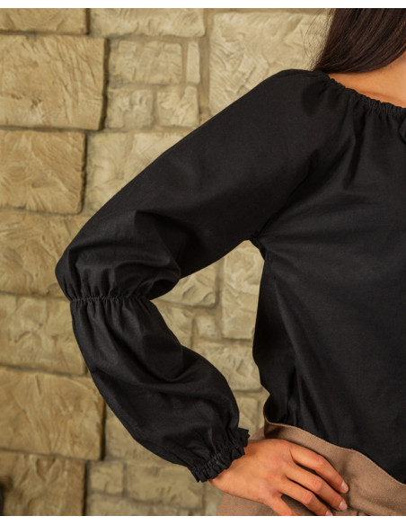 Chemisier médiéval Kara à manches...