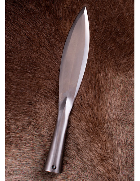 Fer de lance en forme de feuille,...