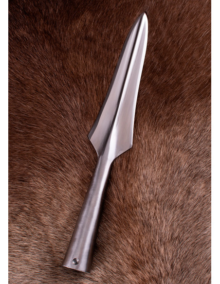 Fer de lance médiéval, 33 cm.