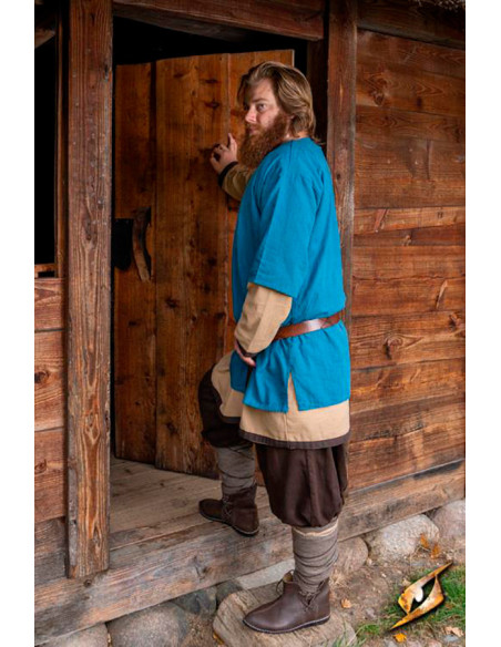 Chemise médiévale en coton Jolner...