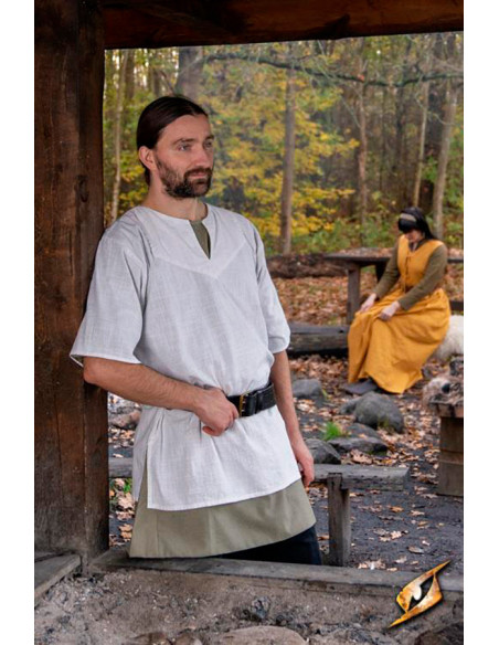 Chemise médiévale en coton Jolner...