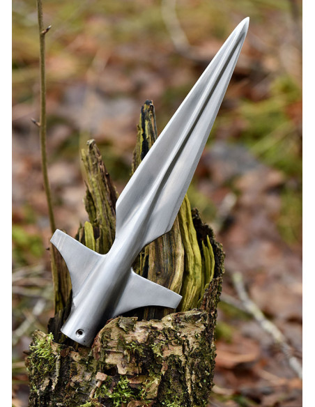 Fer de lance viking avec ailes, 28,5 cm.