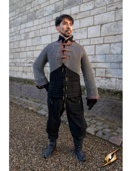 Manches en cotte de mailles couleur...