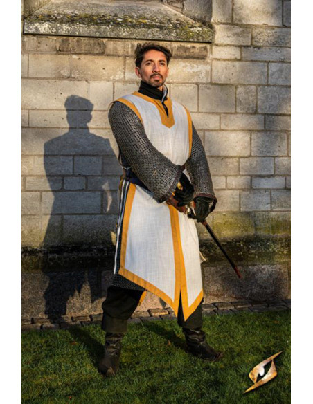 Tabard médiéval Clément bicolore,...