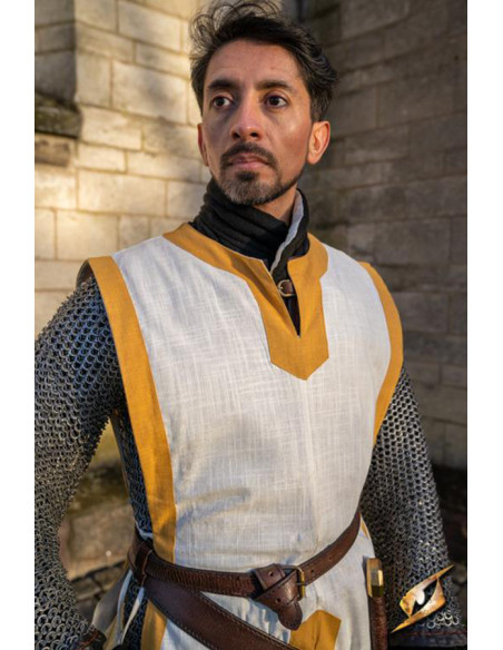 Tabard médiéval Clément bicolore,...