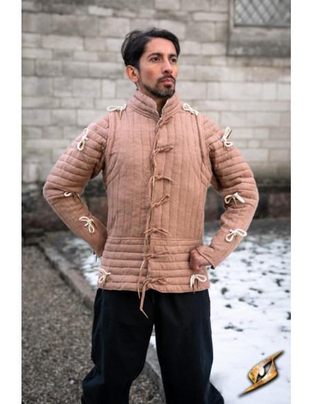 Crevette impériale avec manches, beige