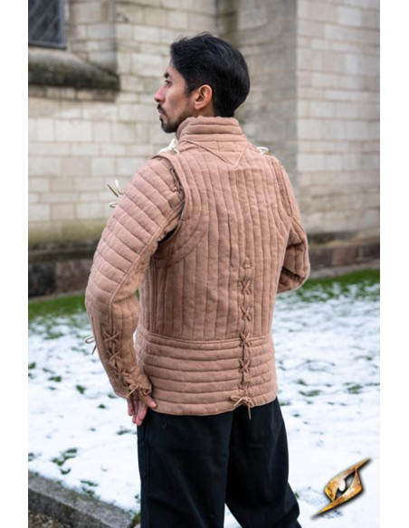 Crevette impériale avec manches, beige