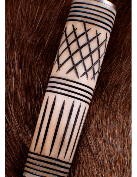 Poignard Viking Seax avec manche en os