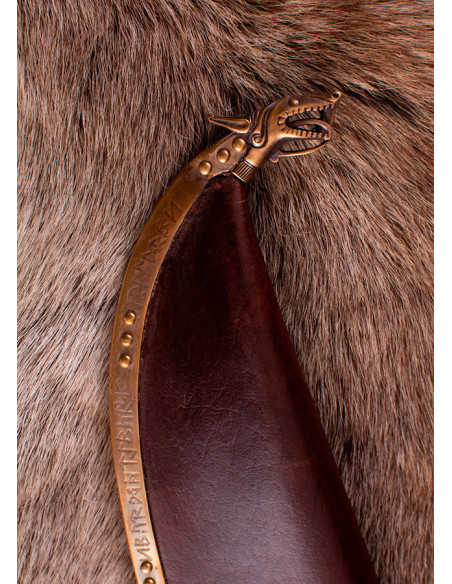 Long seax viking à garde en os, 10e...