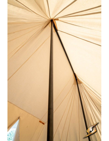 Tente médiévale pour guerriers...