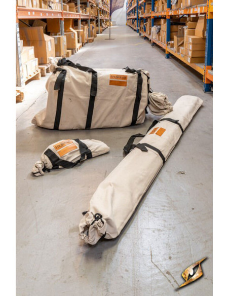 Tente médiévale pour guerriers...