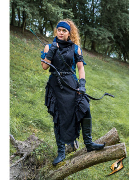 Robe médiévale femme Rebel Adelina en...