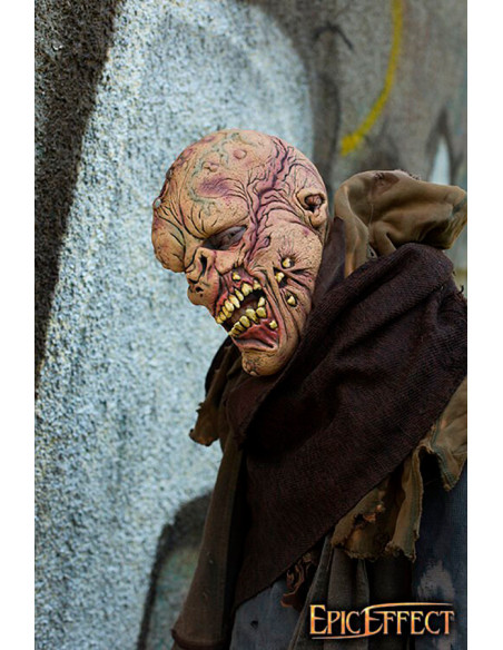 Masque de monstre mutant à la peau...