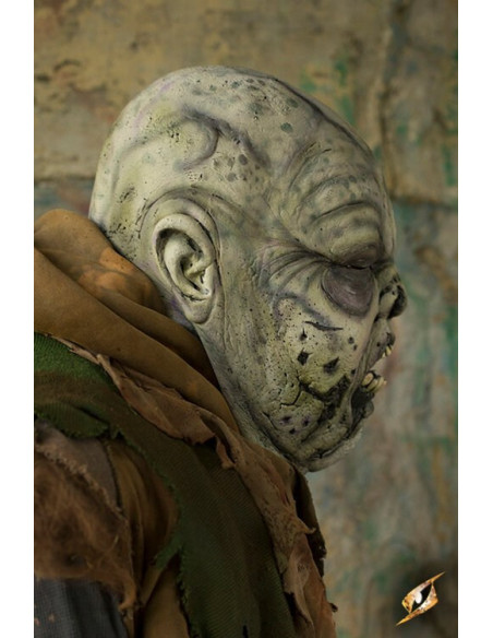Grand masque de tête de zombie...